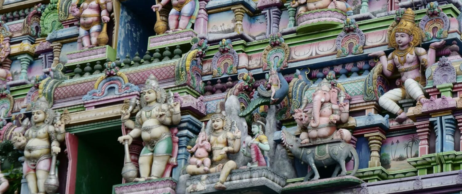 塞舌尔维多利亚的印度教寺庙